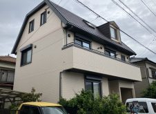 半田市ｋ様邸外壁塗装　屋根カバー工事